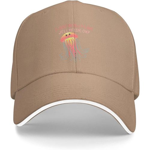 Casquette De Chapeau De Méduse, J'aime Vraiment Vraiment Les Méduses, Ok, Casquette De Baseball Pour Femmes, Chapeaux Amusants