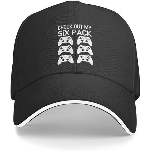 Chapeau Pour Les Amoureux Du Jeu, Chapeau Découvrez Mon Six Pack, Casquette De Baseball Pour Hommes, Chapeau Tendance