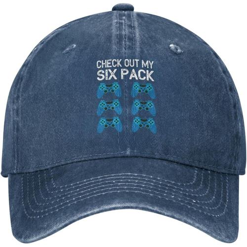 Casquette De Chapeau Pour Les Amoureux Du Jeu, Découvrez Mon Six Pack, Casquette Cool Pour Femmes, Chapeaux De Papa