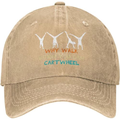 Casquette De Chapeau De Gymnastique Drôle Pourquoi Marcher Quand Vous Pouvez Chapeau De Roue Pour Les Femmes Chapeau De Papa Avec Des Casquettes De Conception