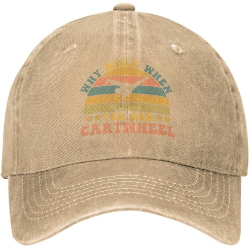 Casquette De Chapeau De Gymnastique Drôle Pourquoi Marcher Quand Vous Pouvez Chapeau De Roue Pour Les Femmes Chapeaux De Baseball Chapeaux Réglables
