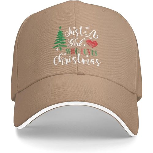 Casquette De Chapeau De Noël Cette Fille Qui Aime Le Chapeau De Noël Femmes Chapeau De Baseball Casquette À La Mode