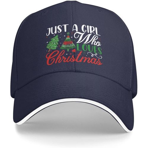 Chapeau De Noël Chapeau Cette Fille Qui Aime Noël Casquette Hommes Papa Chapeaux Casquette Tendance