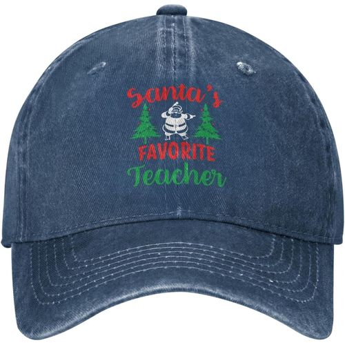 Chapeau De Noël Casquette Professeur Préféré Du Père Noël Hommes Papa Chapeau Graphique Chapeau