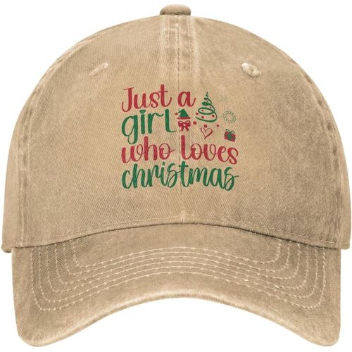 Chapeau De Noël Chapeau Cette Fille Qui Aime Chapeau De Noël Femmes Casquette De Baseball Chapeaux Cool