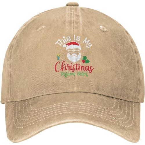 Casquette De Chapeau De Noël C'est Ma Casquette De Pyjama De Noël Chapeaux De Baseball Pour Femmes Avec Chapeau Design