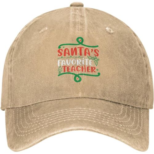 Chapeau De Noël, Chapeau De Professeur Préféré Du Père Noël Pour Femmes, Chapeaux De Papa, Casquette Vintage