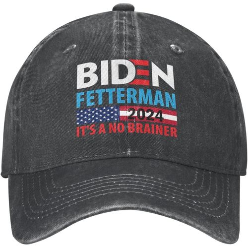 Chapeau Biden Fetterman 2024, C'est Un Chapeau Évident Pour Femmes, Chapeaux De Baseball Avec Chapeaux Design