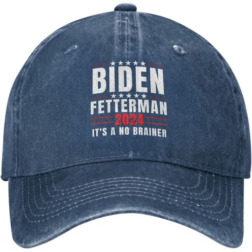 Chapeau Biden Fetterman 2024, C'est Un Chapeau Sans Tête Pour Femmes, Casquette De Baseball, Casquette À La Mode