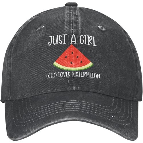 Casquette D'amant De Pastèque, Casquette Juste Une Fille Qui Aime La Pastèque, Chapeau De Papa Pour Femmes, Casquettes Tendance