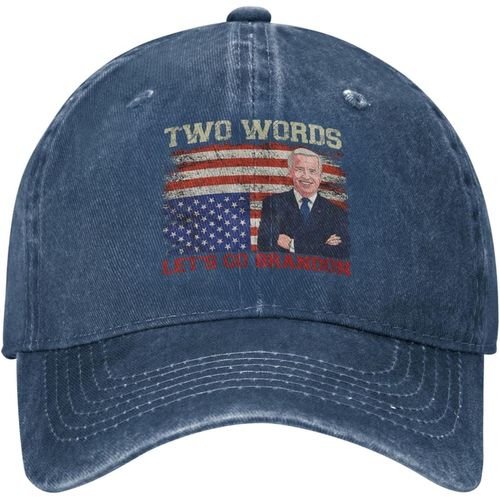 Fk Biden Chapeau Casquette Deux Mots Laisse Aller Brandon Chapeau Femmes Chapeau De Baseball Avec Des Chapeaux De Conception