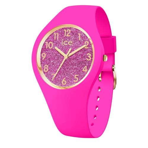 Ice Watch Montre Ice Glitter - Neon Pink Rose Femmes 021224 -