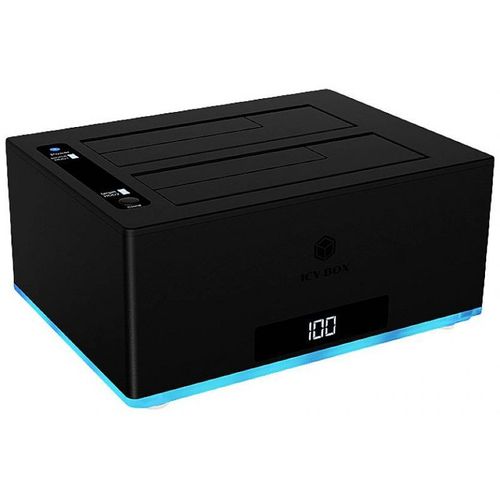 Hdd Acc Icy Box Dockingstation For 2x 2,5" Or 3,5"