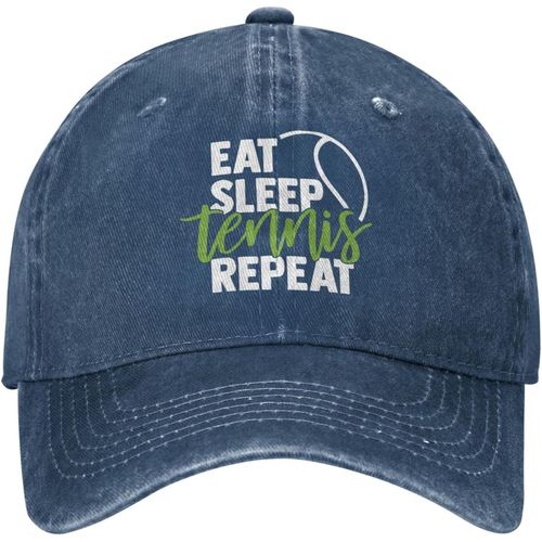 Chapeau D'amant De Tennis, Chapeau Pour Manger Et Dormir, Casquette De Baseball Pour Femmes, Chapeaux Réglables