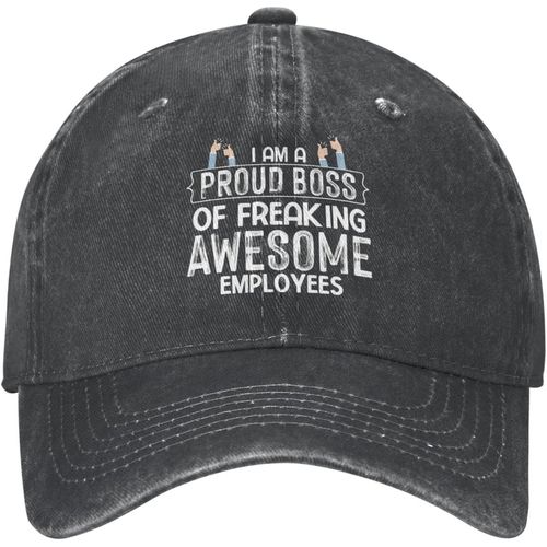 Je Suis Un Fier Patron D'employés Géniaux, Chapeau Pour Femmes, Chapeau De Baseball, Chapeau Cool