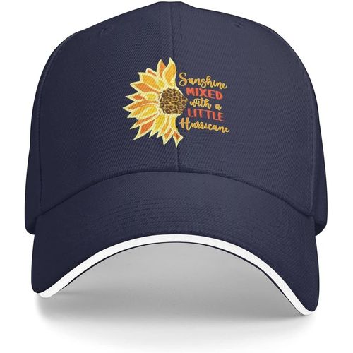Chapeau De Soleil Mélangé Avec Un Petit Ouragan Pour Femmes, Casquette De Baseball, Casquette Vintage
