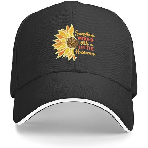 Chapeau De Soleil Mélangé Avec Un Petit Ouragan Pour Femmes, Casquette De Baseball, Casquette Vintage