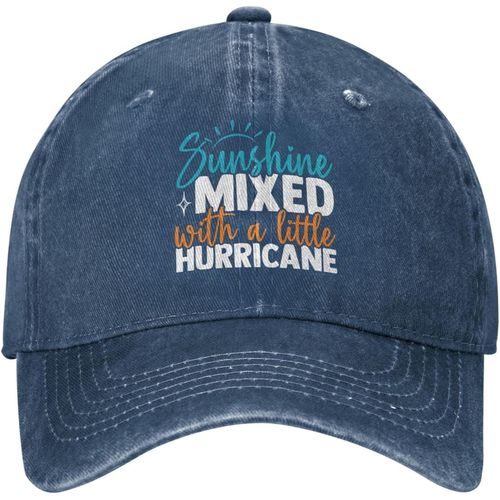 Soleil Mélangé Avec Un Petit Chapeau D'ouragan Femmes Chapeau De Baseball Chapeaux À La Mode