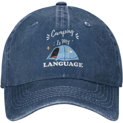 Chapeau D'amoureux Du Camping, Chapeau De Camping Is My Love Languages, Chapeaux De Baseball Pour Femmes, Chapeau Réglable