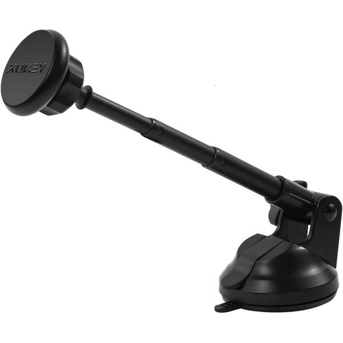 Support De Téléphone Portable Magnétique Pour Voiture 4 En 1 Rotatif À 360 ° Universel Pour Ventouse Crochet D'aération Voiture Avec 6 Aimants Puissants 2 Plaques Métalliques Pour Smartphone
