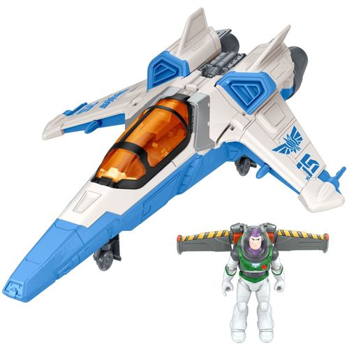 Disney Pixar Buzz L Éclair Vaisseau De Combat Xl-15 50 Cm Et Figurine Buzz L Éclair 13 Cm Et Son Jet Pack Collectionner Jouet Enfant D S 4 Ans Hjj84