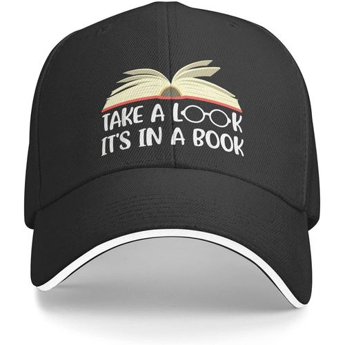 Chapeau D'amoureux Des Livres, Jetez Un Oeil, C'est Dans Un Livre, Casquette De Baseball Pour Femmes, Chapeau Graphique