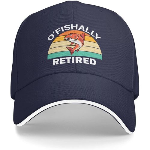 Chapeau De Pêche Drôle O'fishally Chapeau De Retraite Femmes Chapeaux De Baseball Avec Chapeau Design