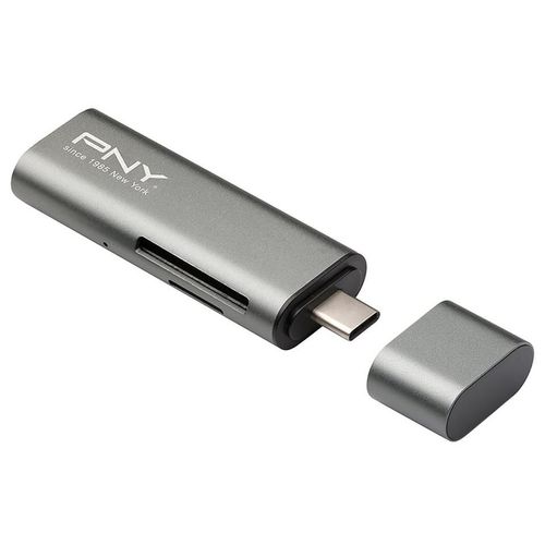 PNY - Lecteur de carte - USB-C 3.1 Gen 1