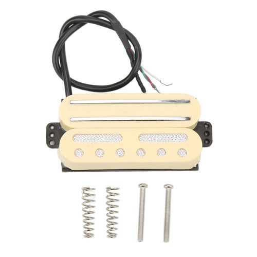 Micro De Guitare En Metal Et Plastique, Son Doux Et Delicat, Sans Bruit, Double Bobinage, Simple Micro