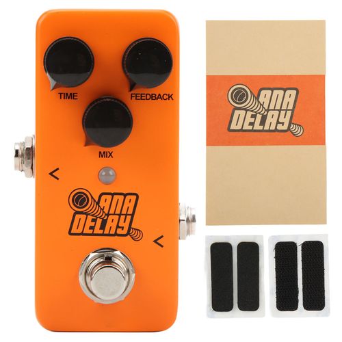 Effet Guitare Numerique A Retard, Monobloc, Bouton De Reglage, Pedale D'effet Metallique, Processeur De Son
