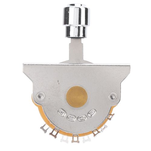 Interrupteur De Micro 3 Voies, Selecteur Metallique, Piece De Rechange Pour Guitare Electrique