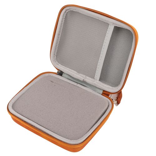 Etui De Rangement Etanche En Eva Pour Mediators De Guitare, Pour Cordes De Capodastre Et Bandoulieres, Marron