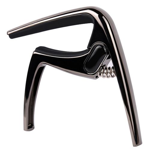 Capodastre De Guitare Anti-Oxydation, Antirouille, Leger, En Alliage De Zinc, Accessoires Pour Guitare, Noir