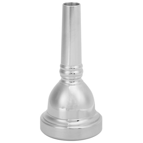Embouchure De Cor 1/2 Po, Accessoire D'instrument De Musique En Cuivre Durable Pour Trombone Tenor, Argent