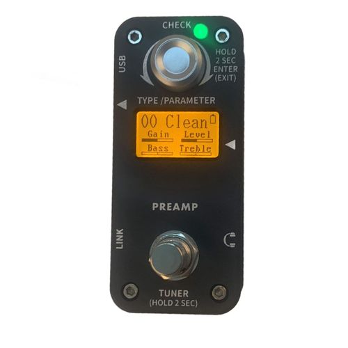 Pedale D'effet Preampli Son Non Voise Surcharge Distorsion Tonalite Metallique Effecteur De Guitare Electrique