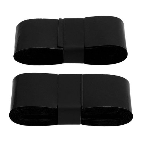 Lot De 2 Bandes Antiderapantes Absorbant La Transpiration Pour Baguettes De Batterie En Pu, Noir