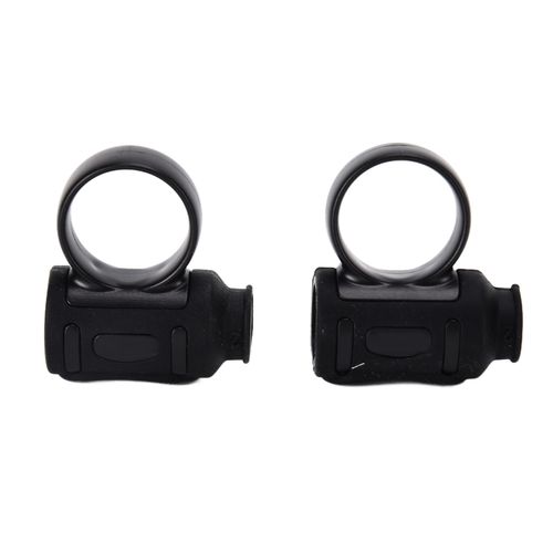 Paire De Baguettes De Batterie En Silicone, Controleur De Doigt, Clip De Controle Pour Baguettes De Jazz, Pour Debutants, Noir Complet