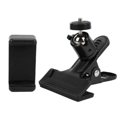 Support De Telephone En Metal Pour Guitare Basse, Support De Diffusion En Direct, Tete De Ukulele, Clip De Telephone