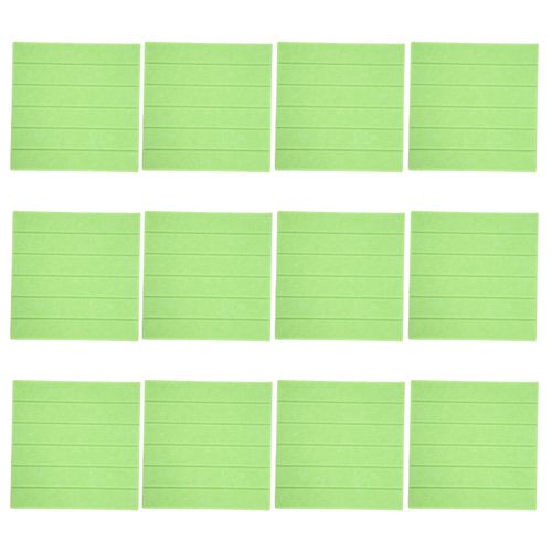 Lot de 12 panneaux d'isolation phonique, rembourrage absorbant pour traitement acoustique, 30 x 30 cm