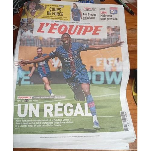 L'Équipe Du 10 Juillet 2025