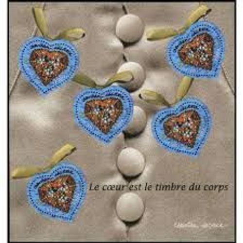 Saint Valentin : Coeurs Du Couturier Christian Lacroix Bloc Feuillet 33 Année 2001 N° 3368 Yvert Et Tellier Luxe