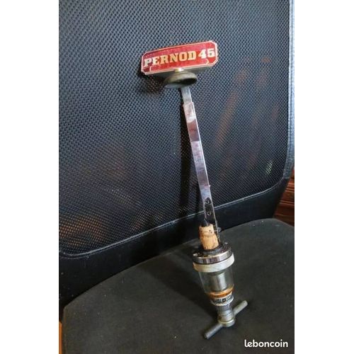 Ancien Porte Bouteille Distributeur Doseur De Bar Pernod 45