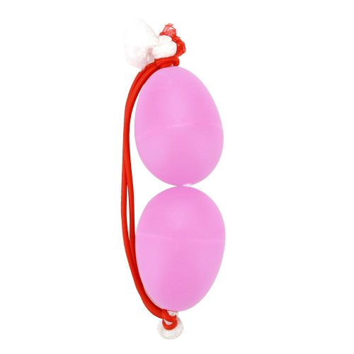 Shakers Musicaux En Plastique Pour Tambour A Main Africain (Rose)