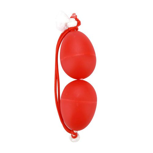 Shakers Musicaux En Plastique Pour Tambour A Main Africain (Rouge)