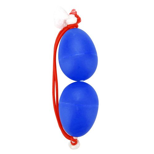 Shakers Musicaux En Plastique Pour Tambour A Main Africain (Bleu)