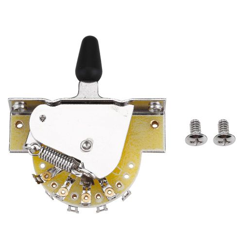Interrupteur A Bascule A Levier 3 Positions Pour Guitare Electrique Tl (Pointe Noire)