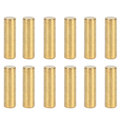 Lot De 12 Micros De Guitare Electrique De Qualite Superieure, Aimants De Remplacement, Tiges De Humbucker Durables (18 Mm)