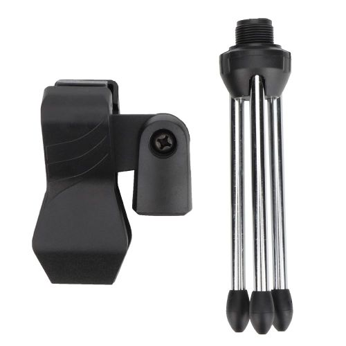 Support De Microphone, Trepied Portable, Support De Bureau Reglable En Alliage De Zinc