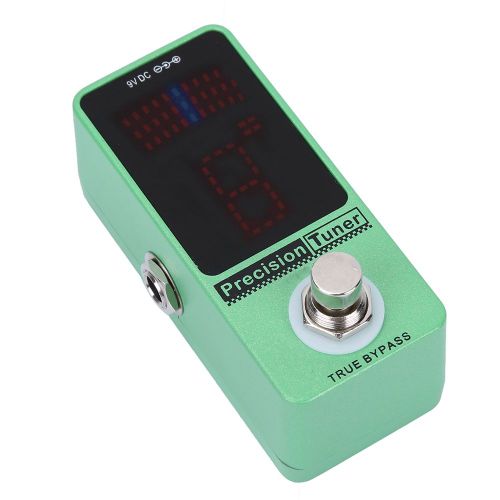 Accordeur A Pedale Haute Sensibilite Et Precision True Bypass Pour Guitare Basse, Pedale D'effet Avec Affichage Led