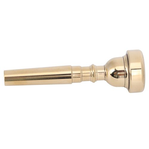 Embouchure De Trompette Durable Et Elegante En Laiton, Accessoire Professionnel Pour Instruments De Musique, Gold7c